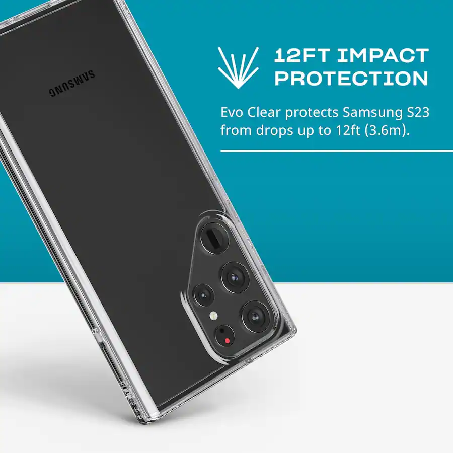 Tech21 Galaxy S23 Ultra - EvoClear - Transparent 2