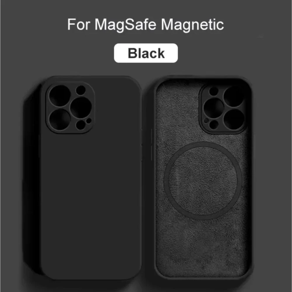 Xqisit iPhone 12 Mini - Silicone Case - Black 2