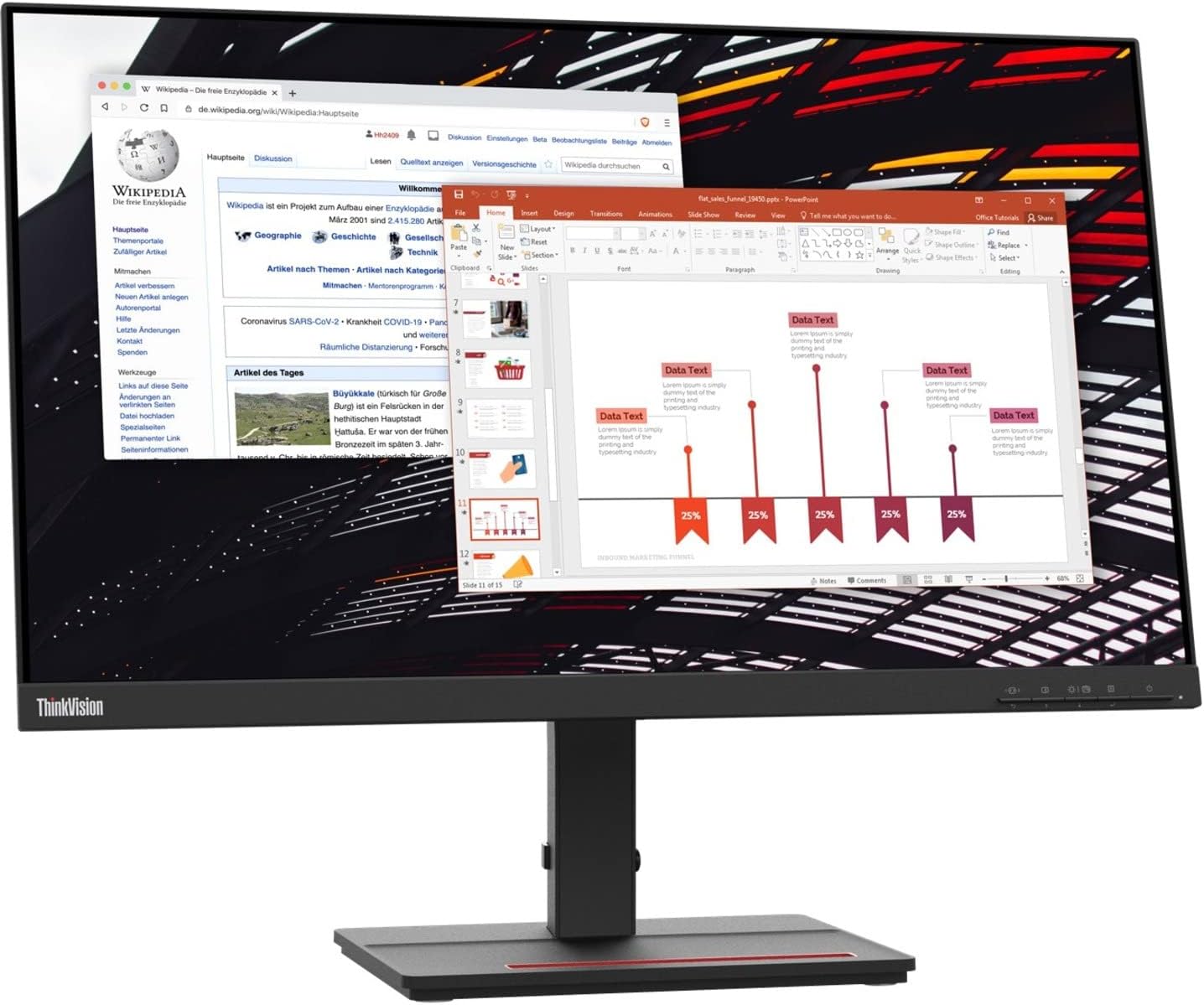 Lenovo ThinkVision LS2223 21.5" FHD 3