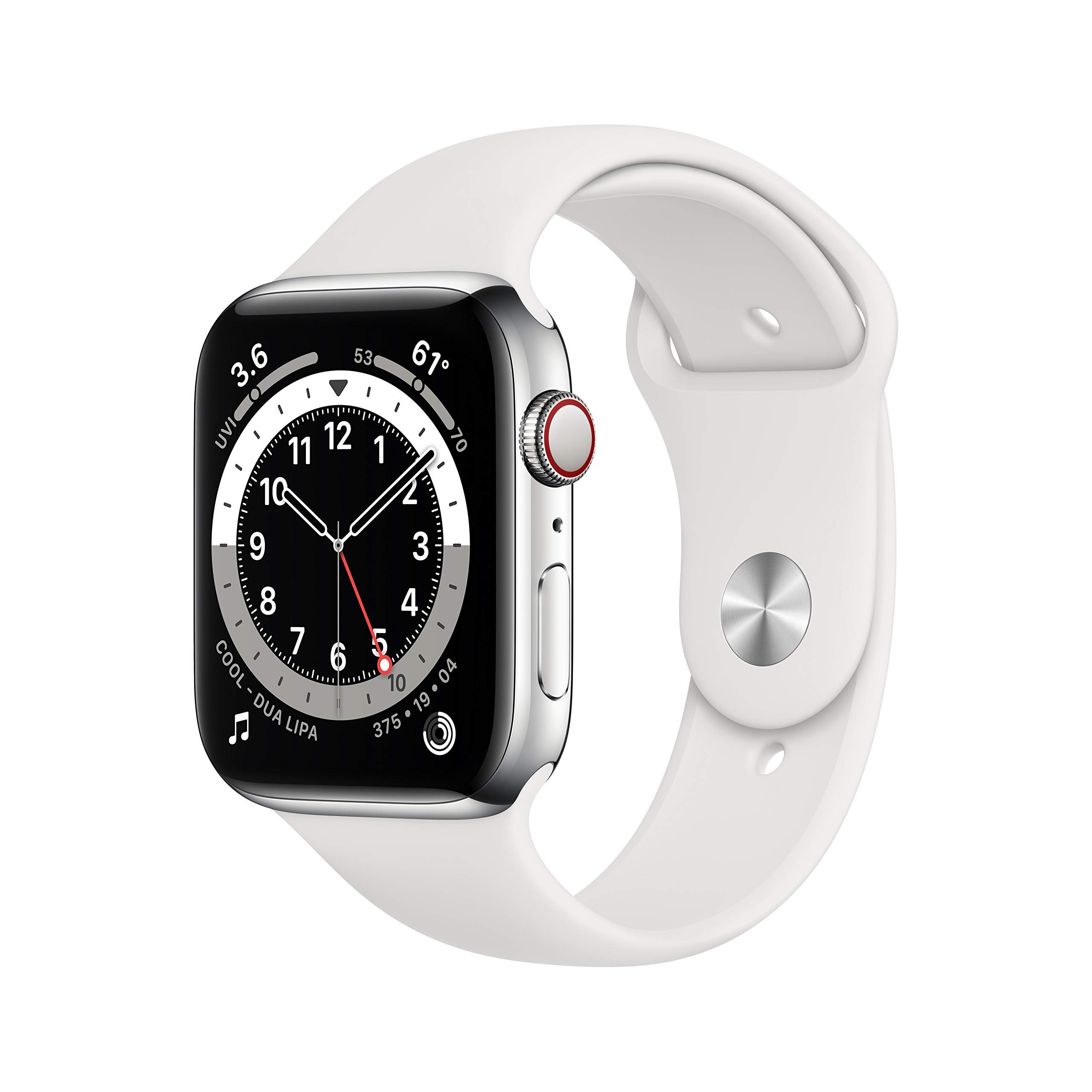 Apple Watch Series 6 44mm GPS + Cellular Stainless Steel case