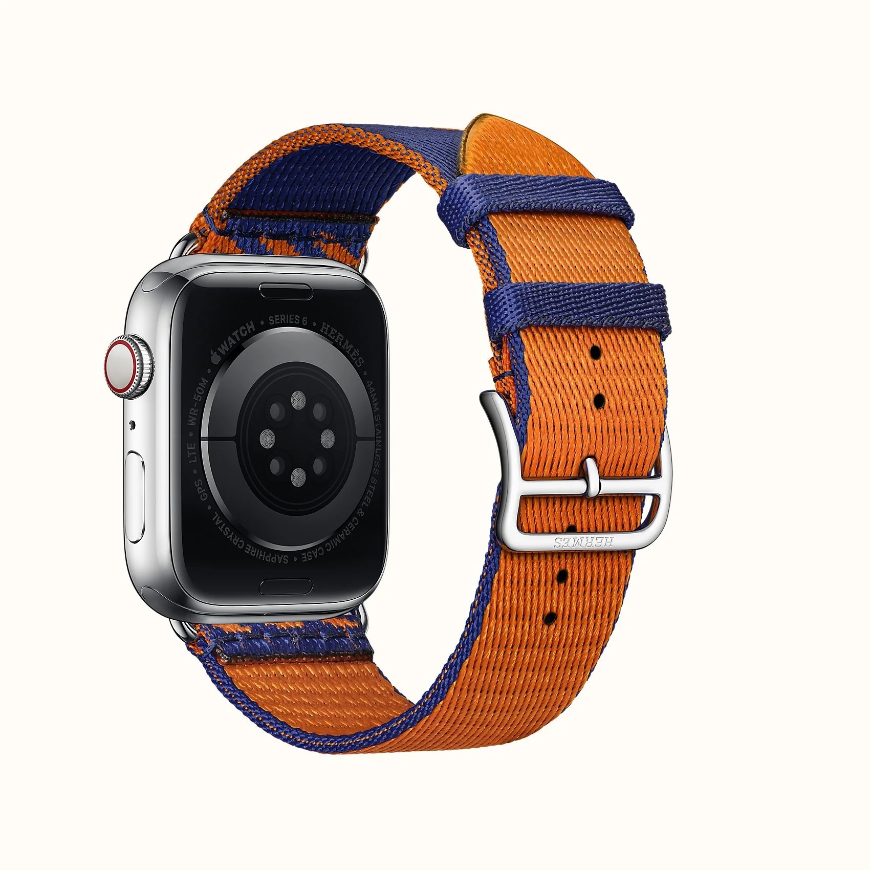 Apple Watch Series 6 Hermes 44mm GPS+Cellular Stainless Steel Case 2