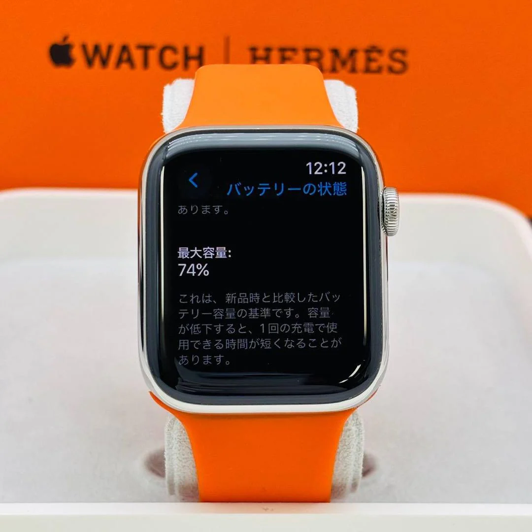 Apple Watch Series 6 Hermes 44mm GPS+Cellular Stainless Steel Case 3