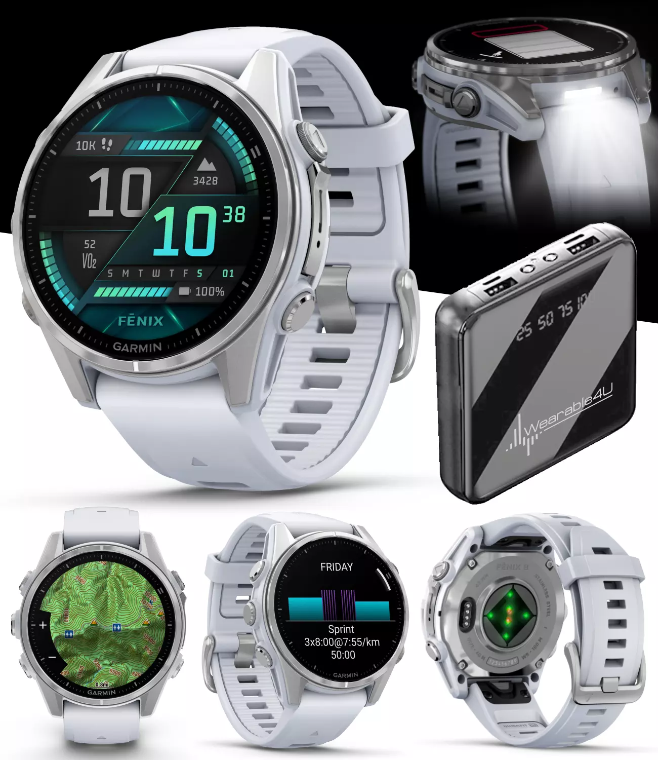 Garmin Fenix 8 AMOLED - 43mm 2