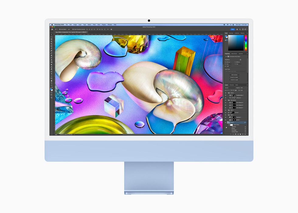 Apple iMac (Retina 4.5K, 24" 2023, 2 TBT3 + 2 USB-C, M3)