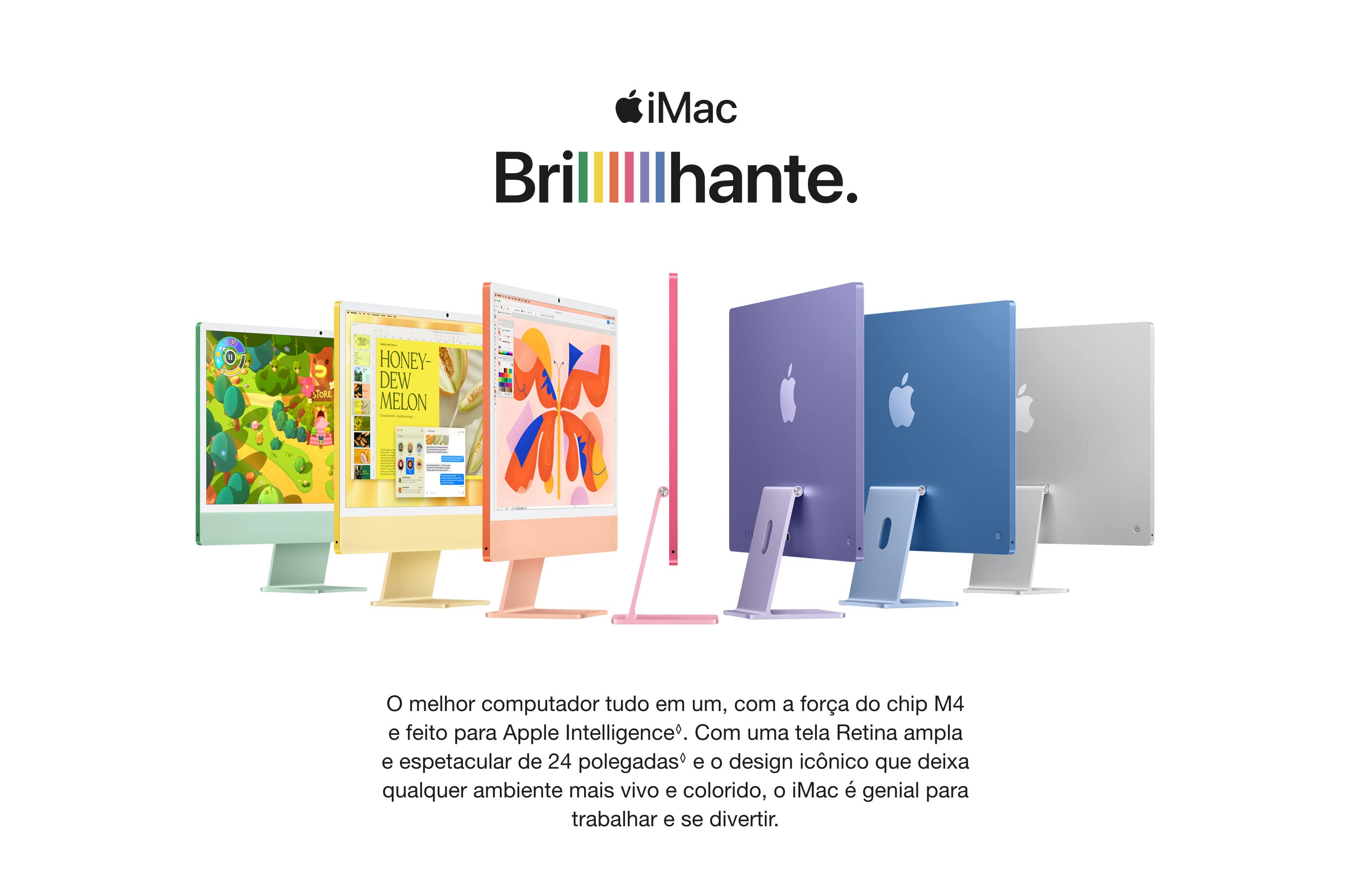 Apple iMac (Retina 4.5K, 24" 2023, 2 TBT3 + 2 USB-C, M3) 2