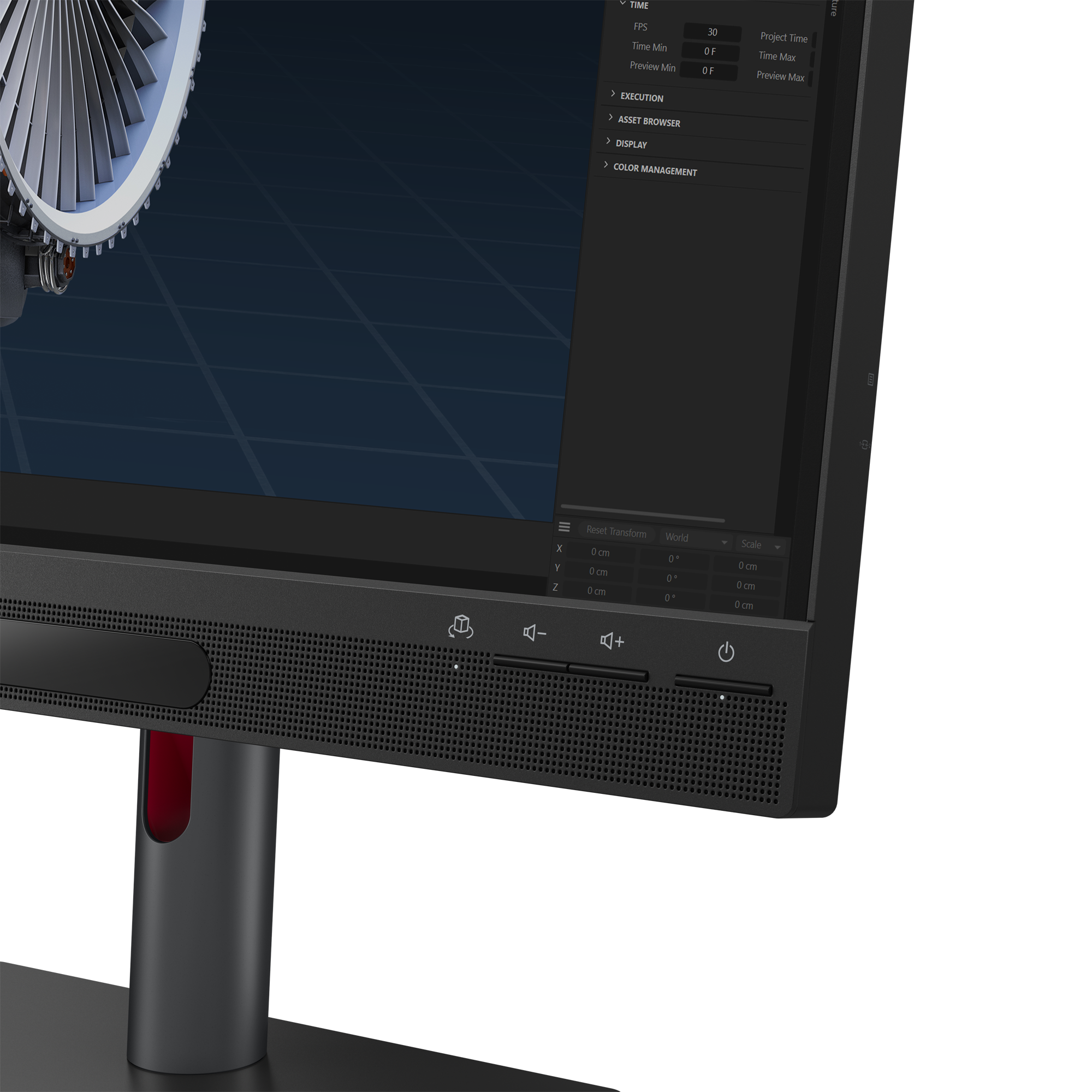 Lenovo ThinkVision L2452 Monitor stand 2