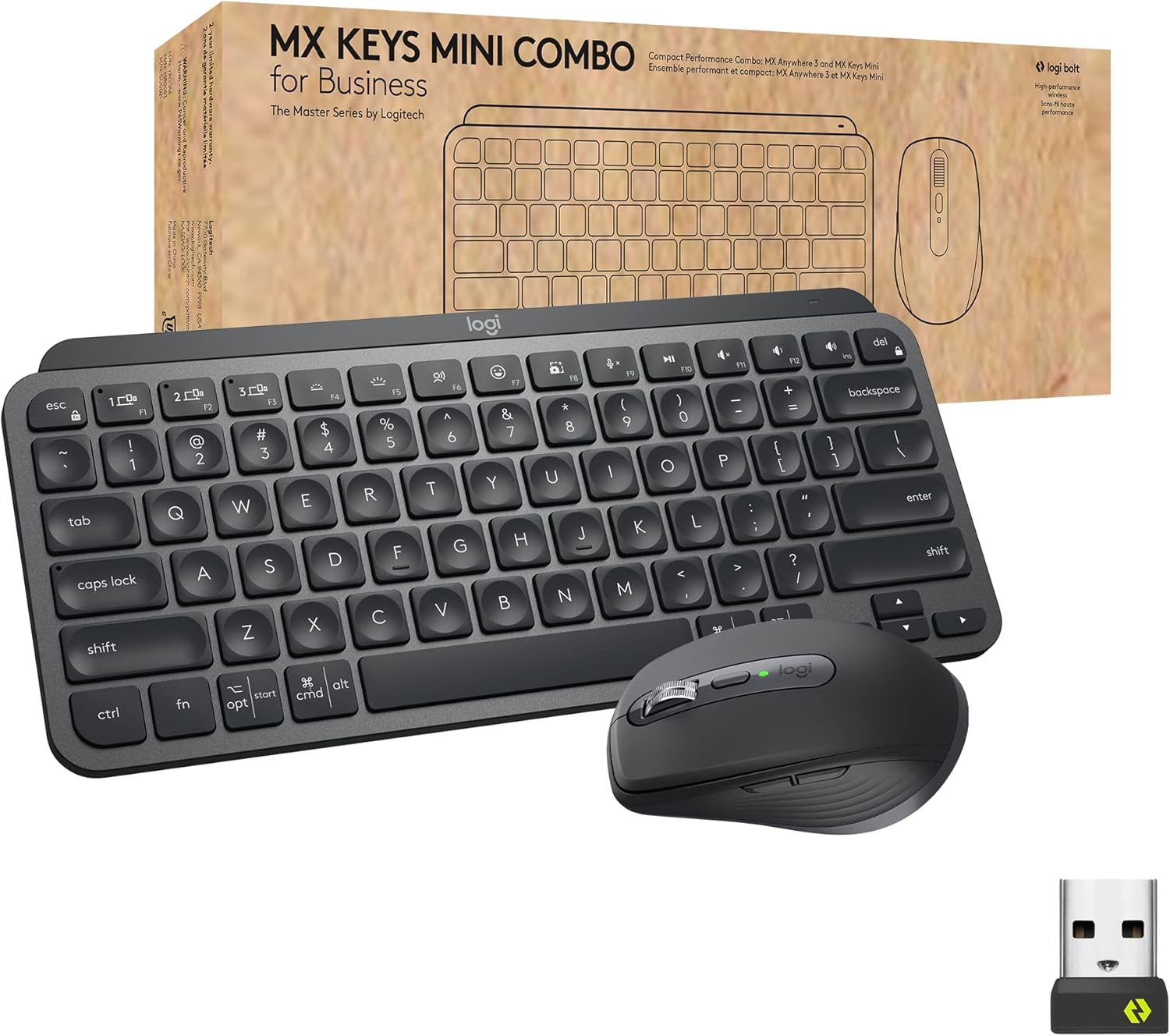 Logitech MX Keys Mini Combo for Business (NORDIC) 2